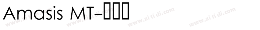 Amasis MT字体转换
